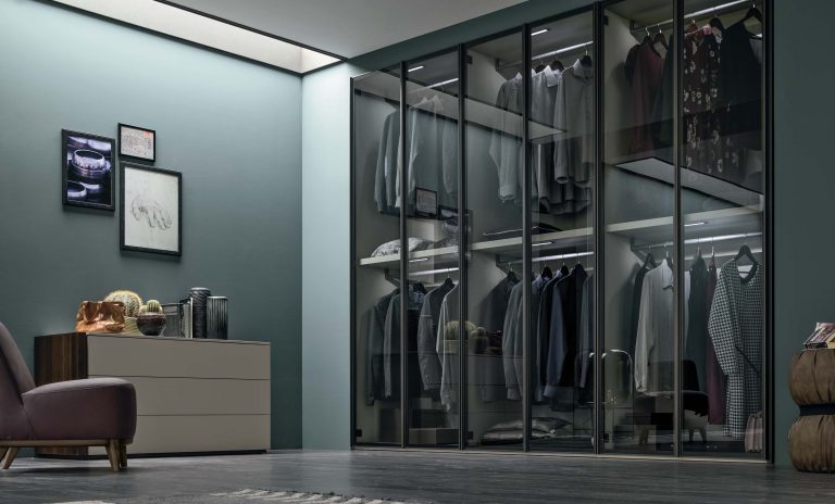 Luxury walk-in closet